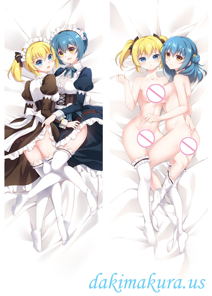 Kougami Kanon and Kunieda Shiho - Battle Girl High School Anime Dakimakura Japanese Hugging Body Pillowcase